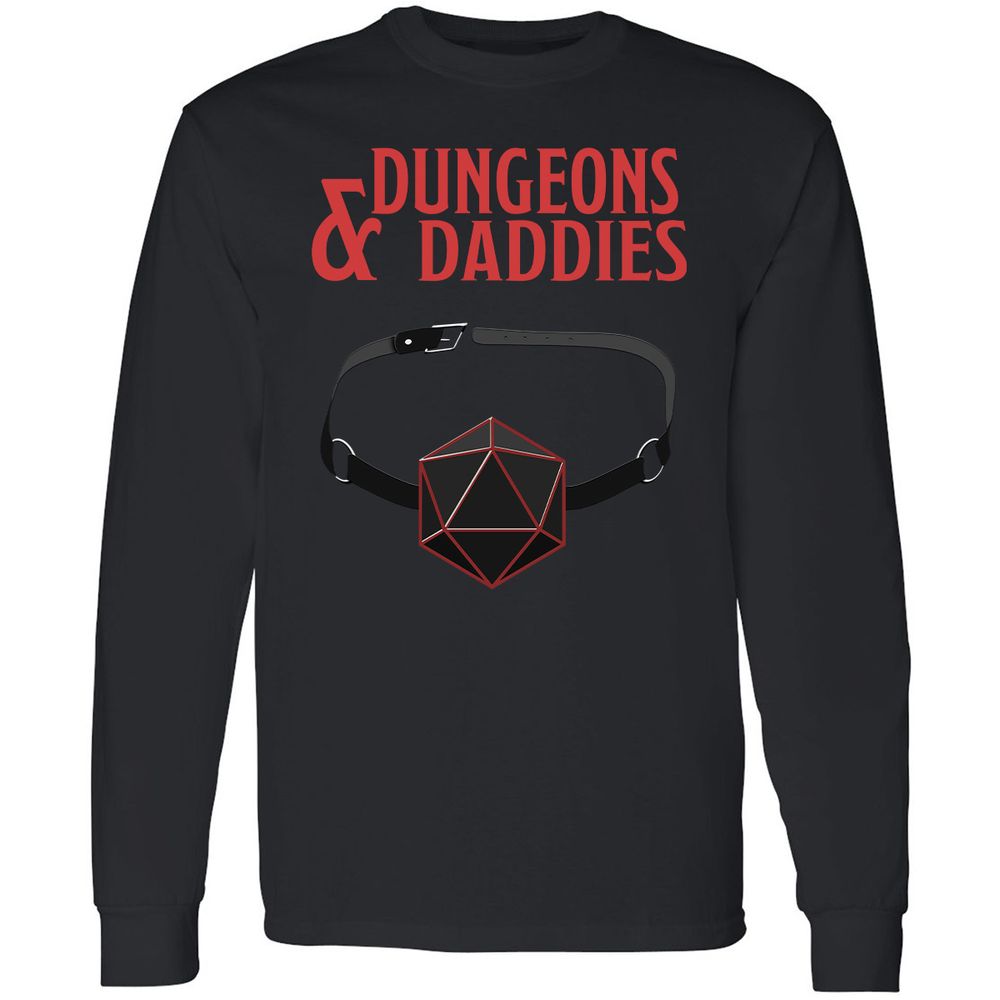 Dungeons And Daddies Long Sleeve T-Shirt - Black - 1
