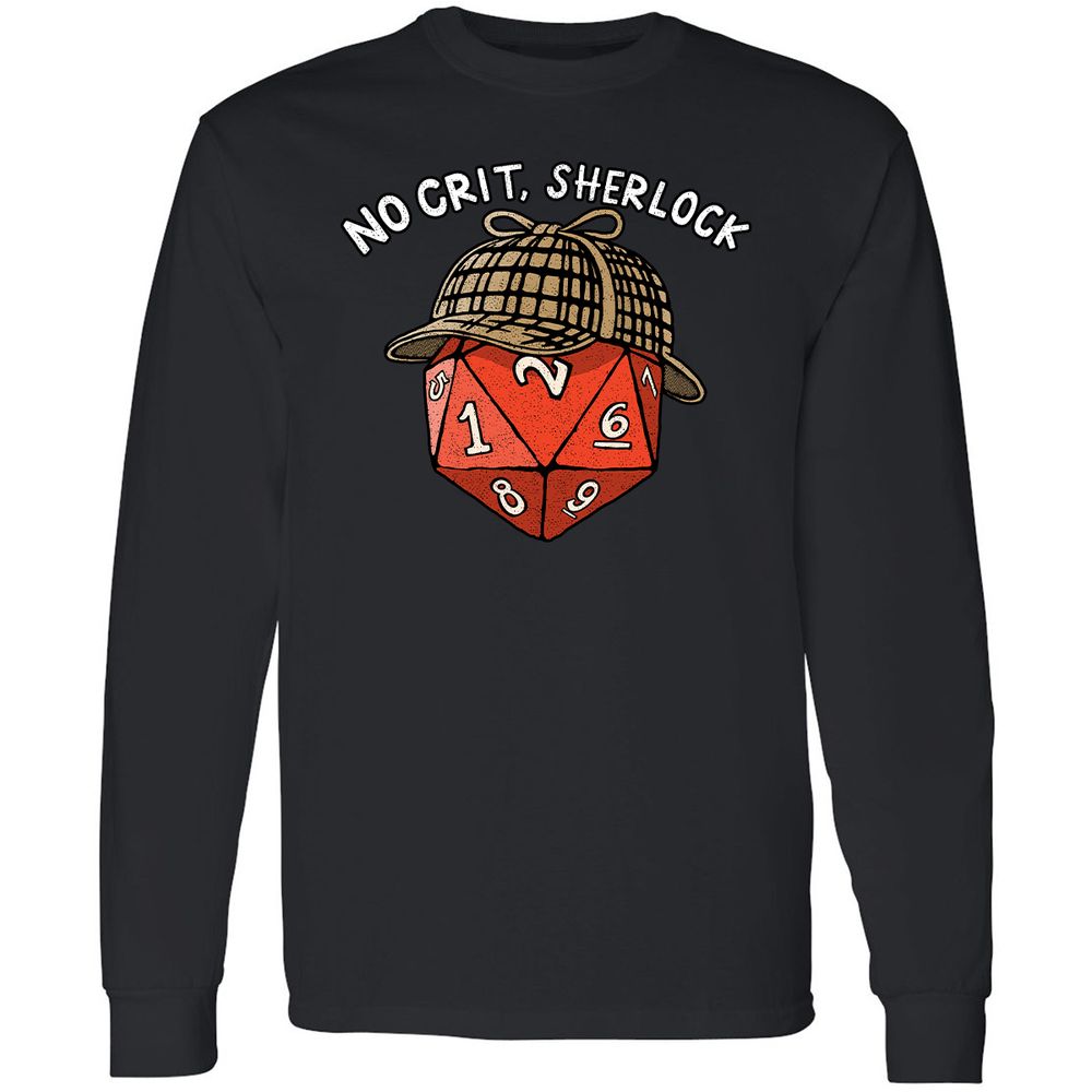 No Crit Sherlock - Black - 1