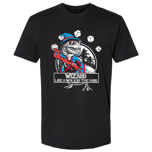 Wizard Like The Walk In The Park Premium Unisex T-Shirt - Black - 1