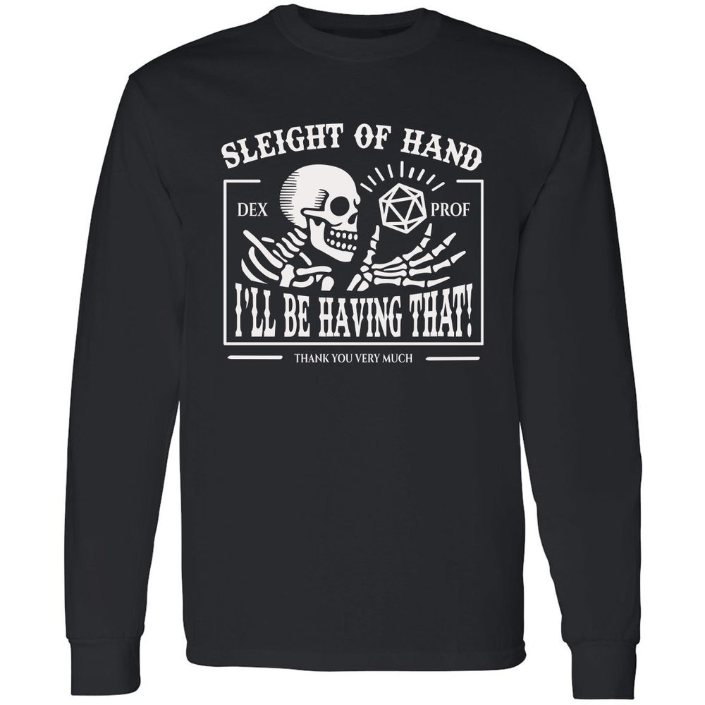 Sleight of Hand – I’ll Be Having That! - Black - 1