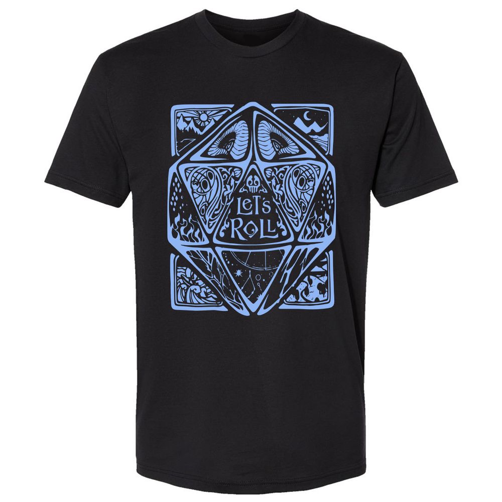 Let's Roll Premium Unisex T-Shirt - Black - 1
