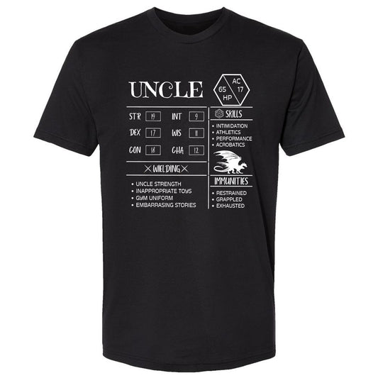 Uncle Stats 2 Premium Unisex T-Shirt - Black - 1