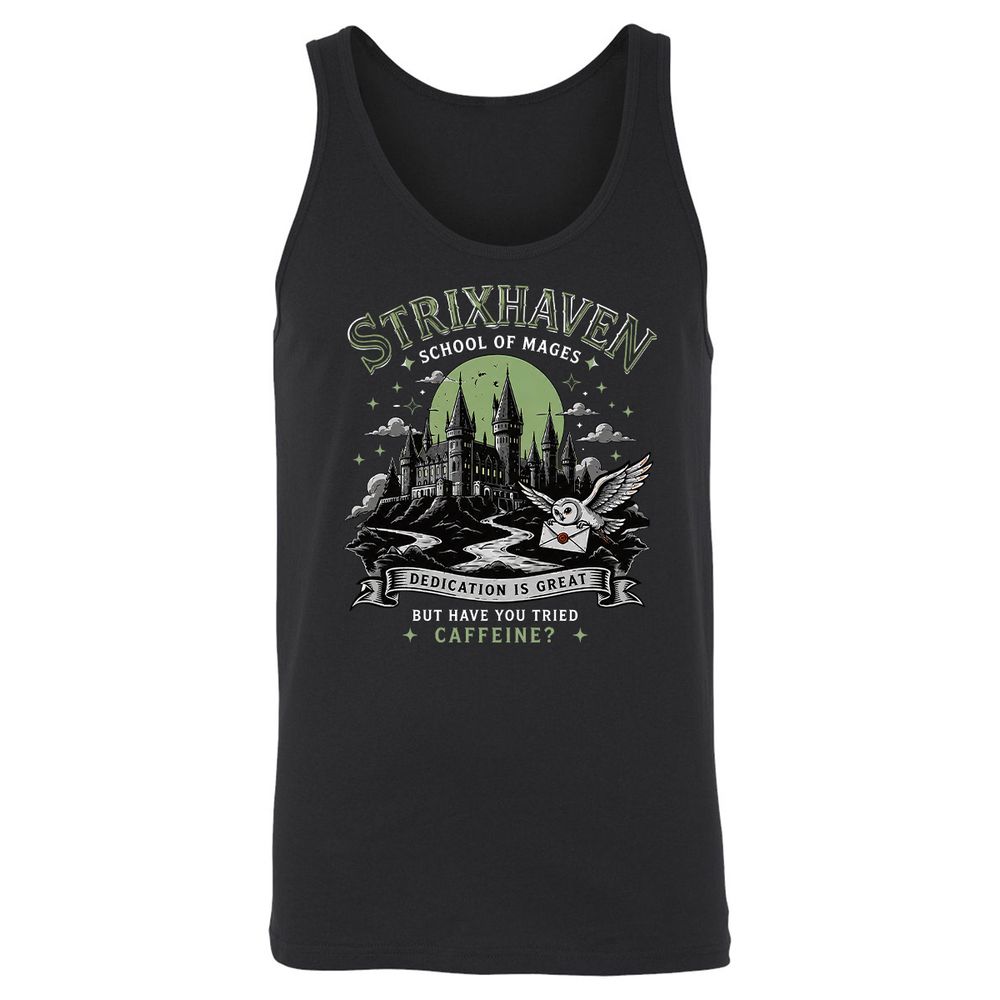 Strixhaven - School Of Mages Unisex Jersey Tank - Black - 1