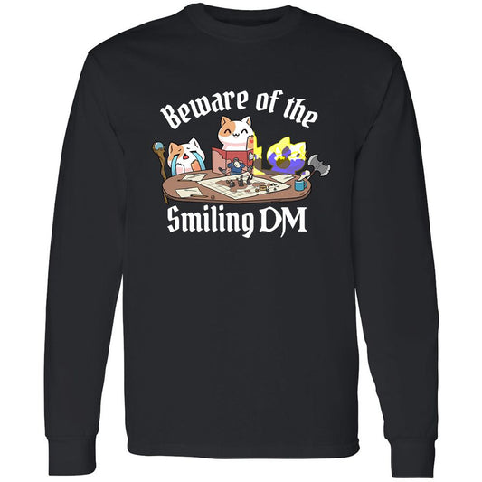 Beware of the Smiling DM - Black - 1