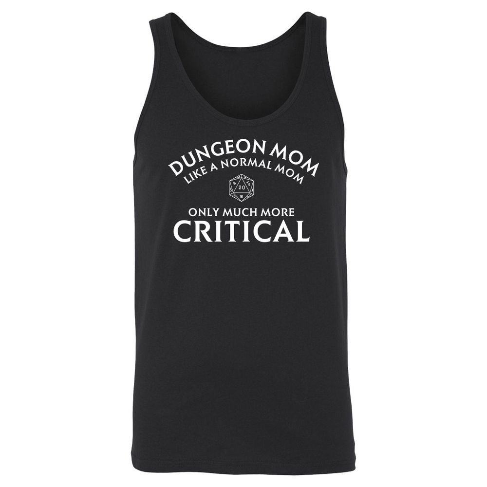 Dungeon Mom Normal Mom Unisex Jersey Tank - Black - 1