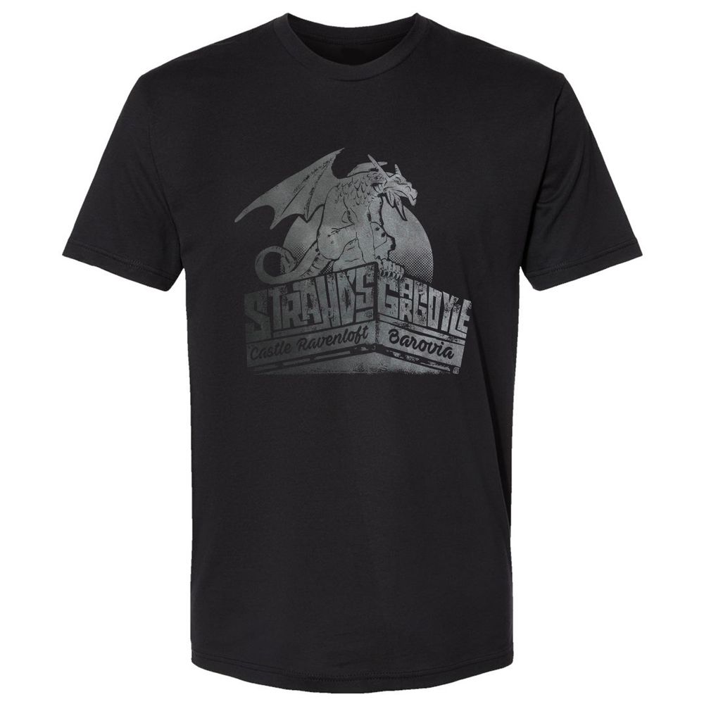 Strahd’s Gargoyle Premium Unisex T-Shirt - Black - 1