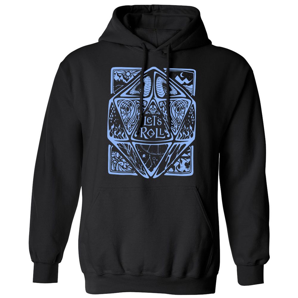 Let's Roll Classic Unisex Hoodie - Black - 1
