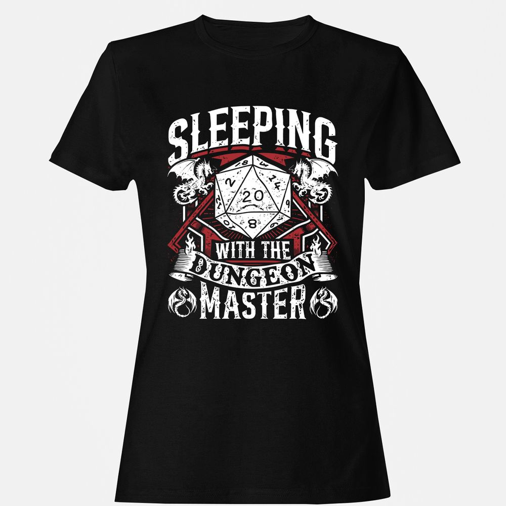 Sleeping With The DM Women's T-Shirt - Black - 1