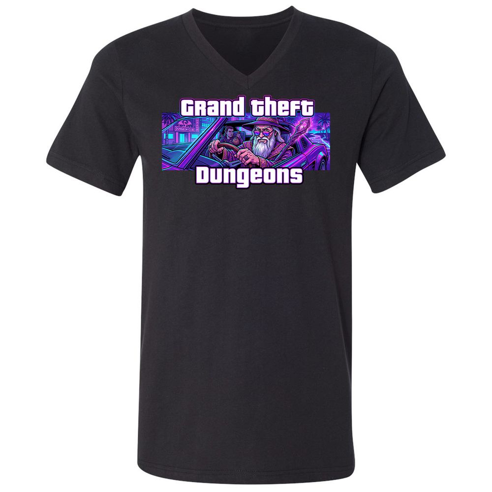 Grand Theft Dungeons Miami - Black - 1