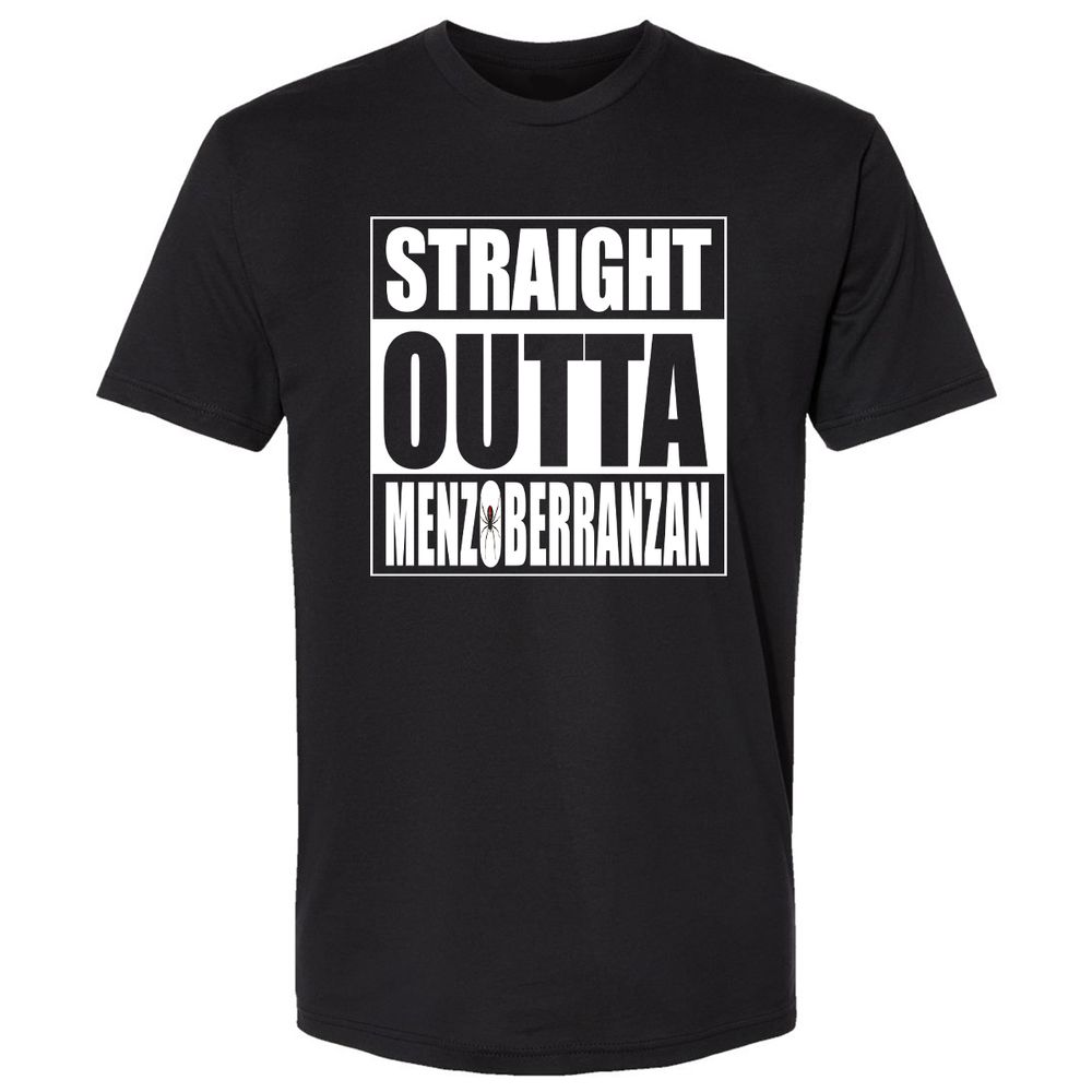Straight Outta Menzoberranzan Premium Unisex T-Shirt - Black - 1