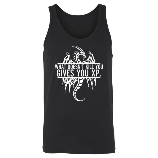 What Doesn't Kill You Unisex Jersey Tank - Black - 1
