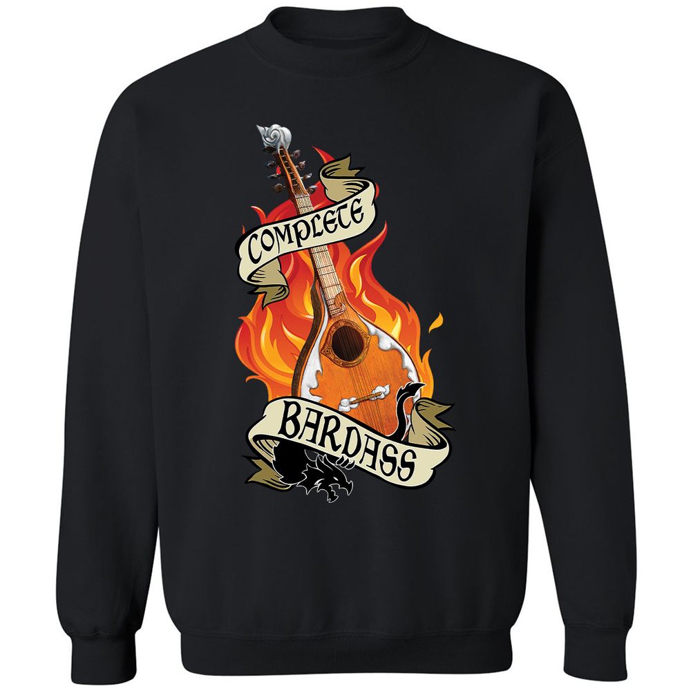 Complete Bardass Classic Unisex Sweatshirt - Black - 1