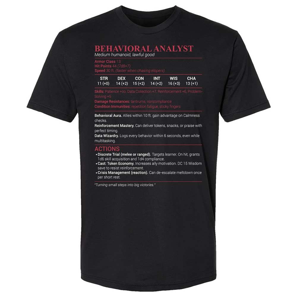 Behavioral Analyst - Black - 1