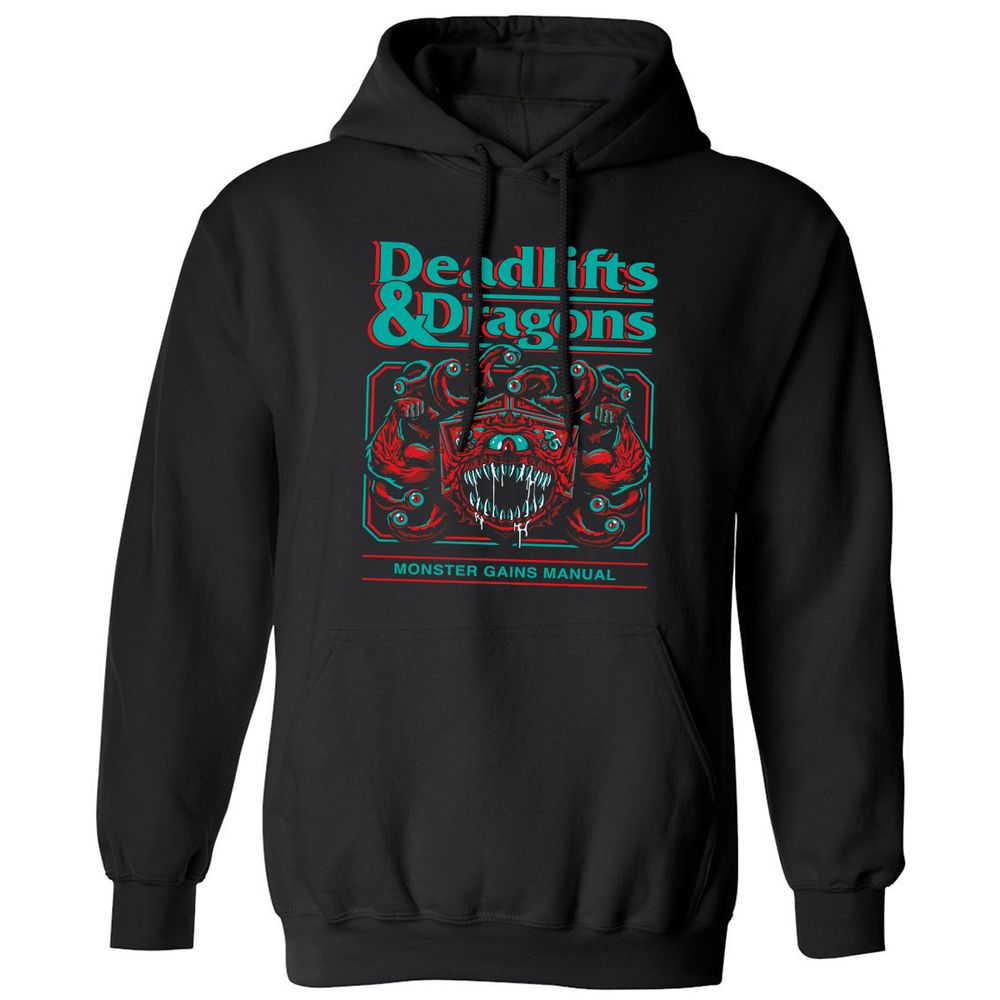 Deadlifts & Dragons Beholder - Black - 1