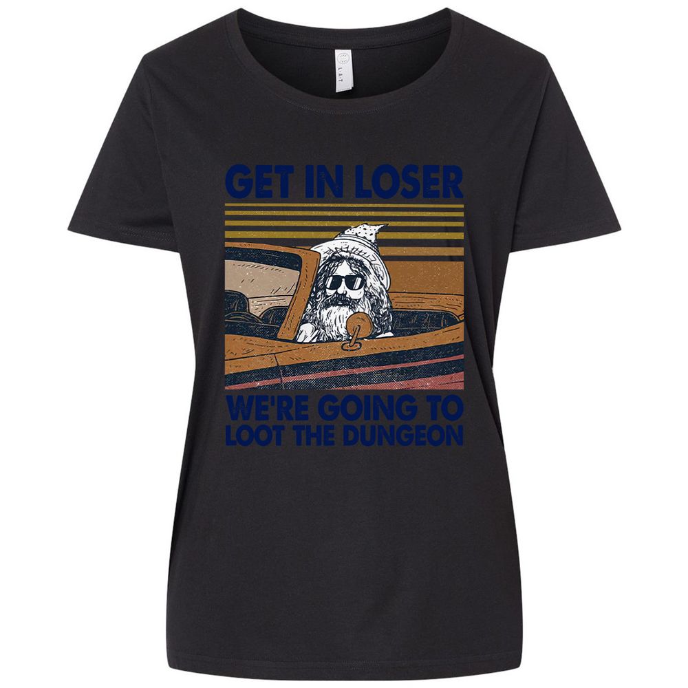 We're Going To Loot The Dragon Ladies Curvy Jersey - Blended Black - 1