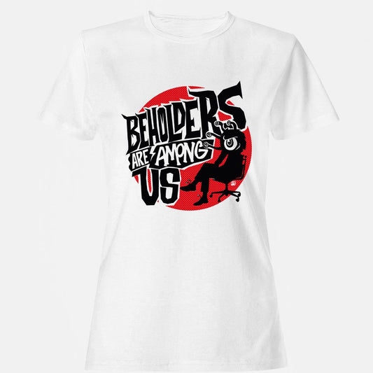 Beholders Are Among Us Women's T-Shirt - White - 1