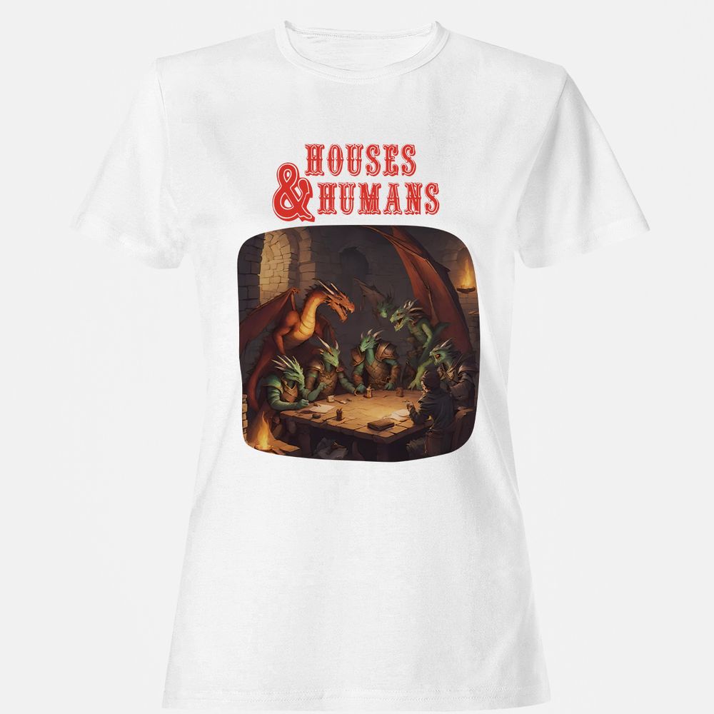 Houses And Humans Women's T-Shirt - White - 1