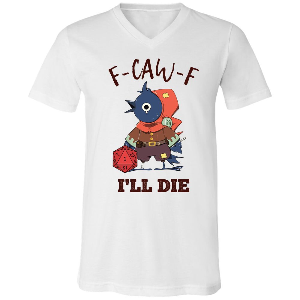 Funny F-CAW-F Kenku Crow - White - 1