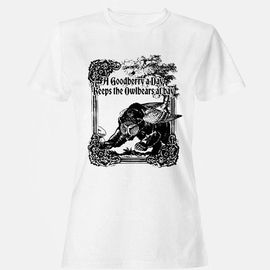 A Goodberry A Day Keeps The Owlbears At Bay Women's T-Shirt - White - 1