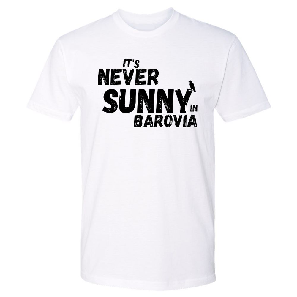 It's Never Sunny In Barovia Premium Unisex T-Shirt - White - 1