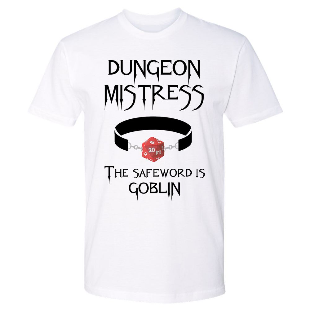 Dungeon Mistress Premium Unisex T-Shirt - White - 1
