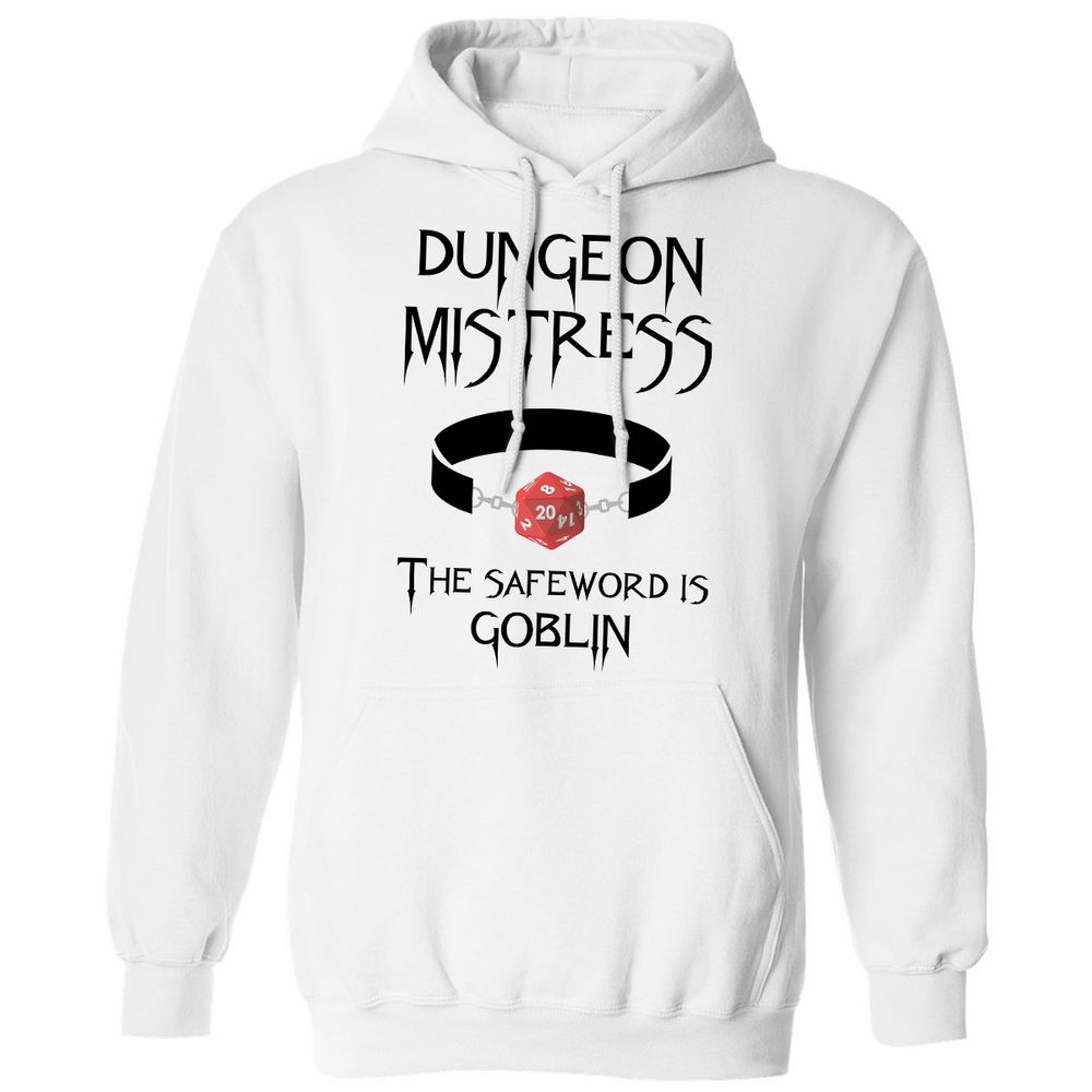Dungeon Mistress Classic Unisex Hoodie - White - 1