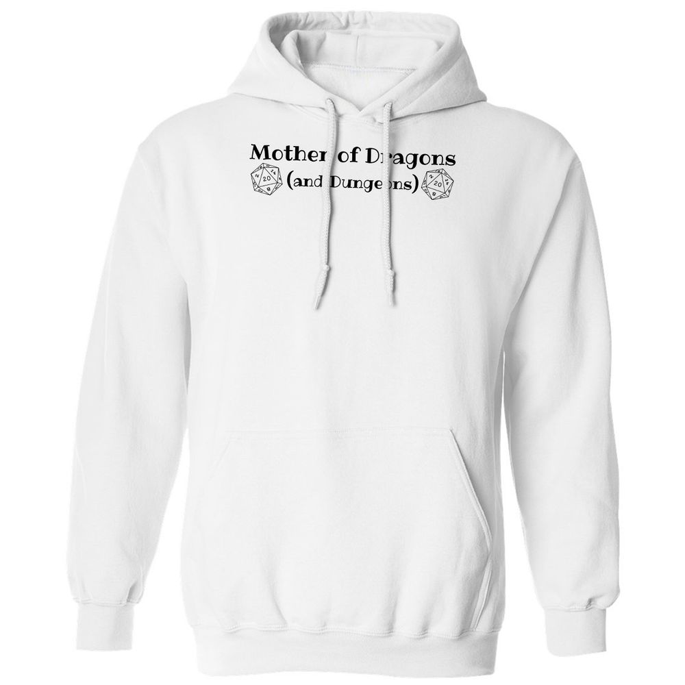 Mother Of Dragons Classic Unisex Hoodie - White - 1