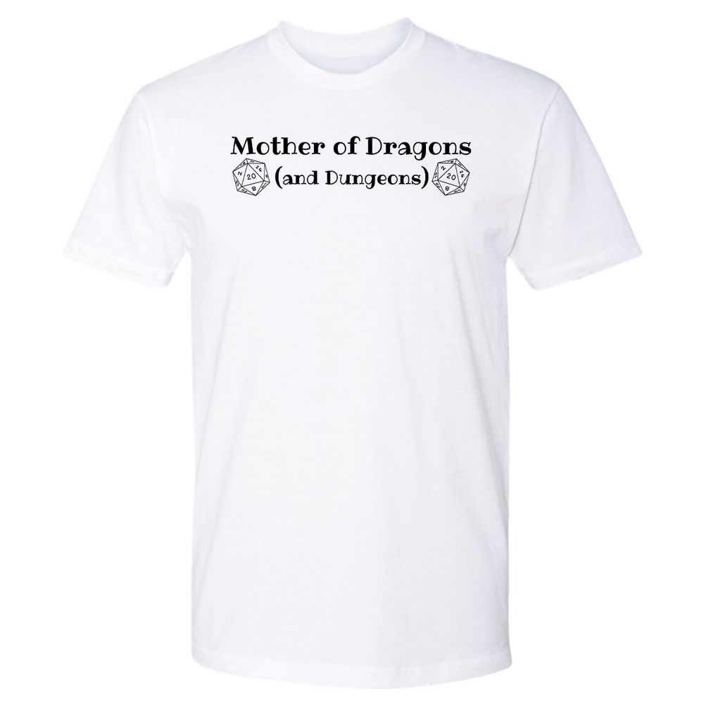 Mother Of Dragons Premium Unisex T-Shirt - White - 1