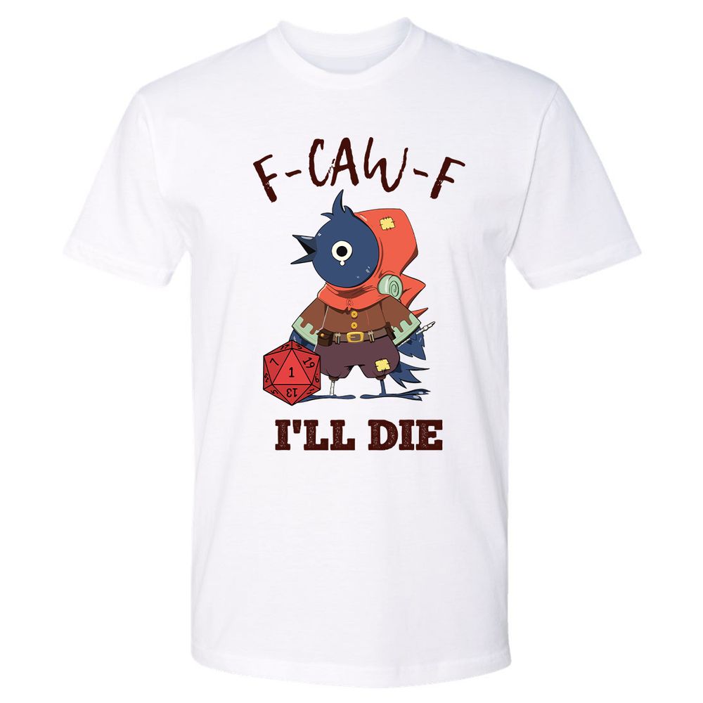 Funny F-CAW-F Kenku Crow - White - 1