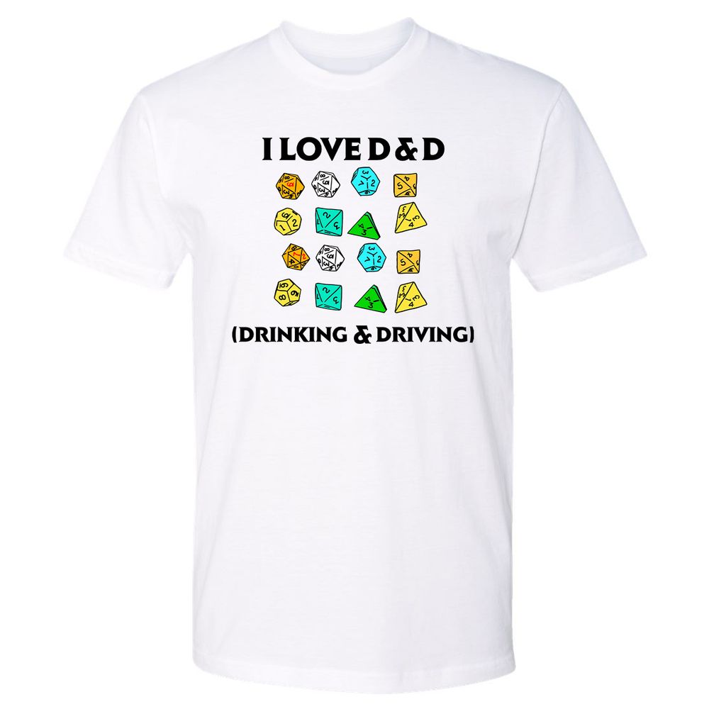 Drinking & Driving Premium Unisex T-Shirt - White - 1