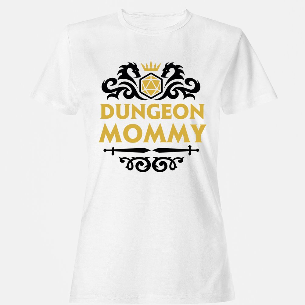 Dungeon Mommy Women's T-Shirt - White - 1