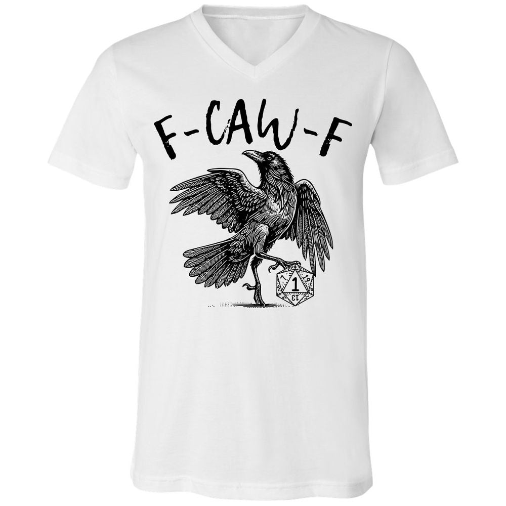 Unisex V-Neck T-Shirt - White - White - 1