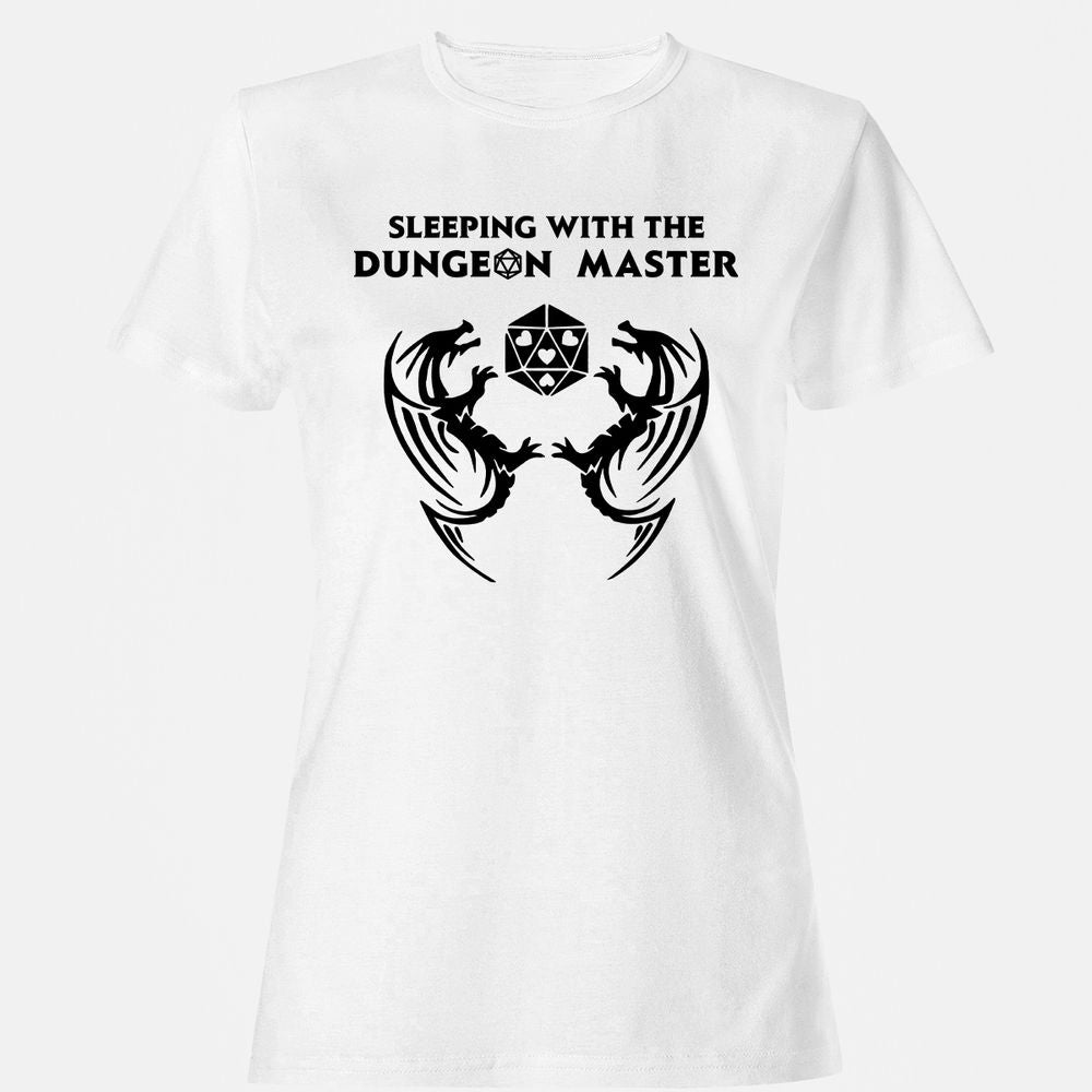 Sleeping With The DM Women's T-Shirt - White - 1