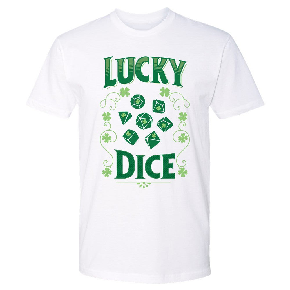 Lucky Dice Premium Unisex T-Shirt - White - 1