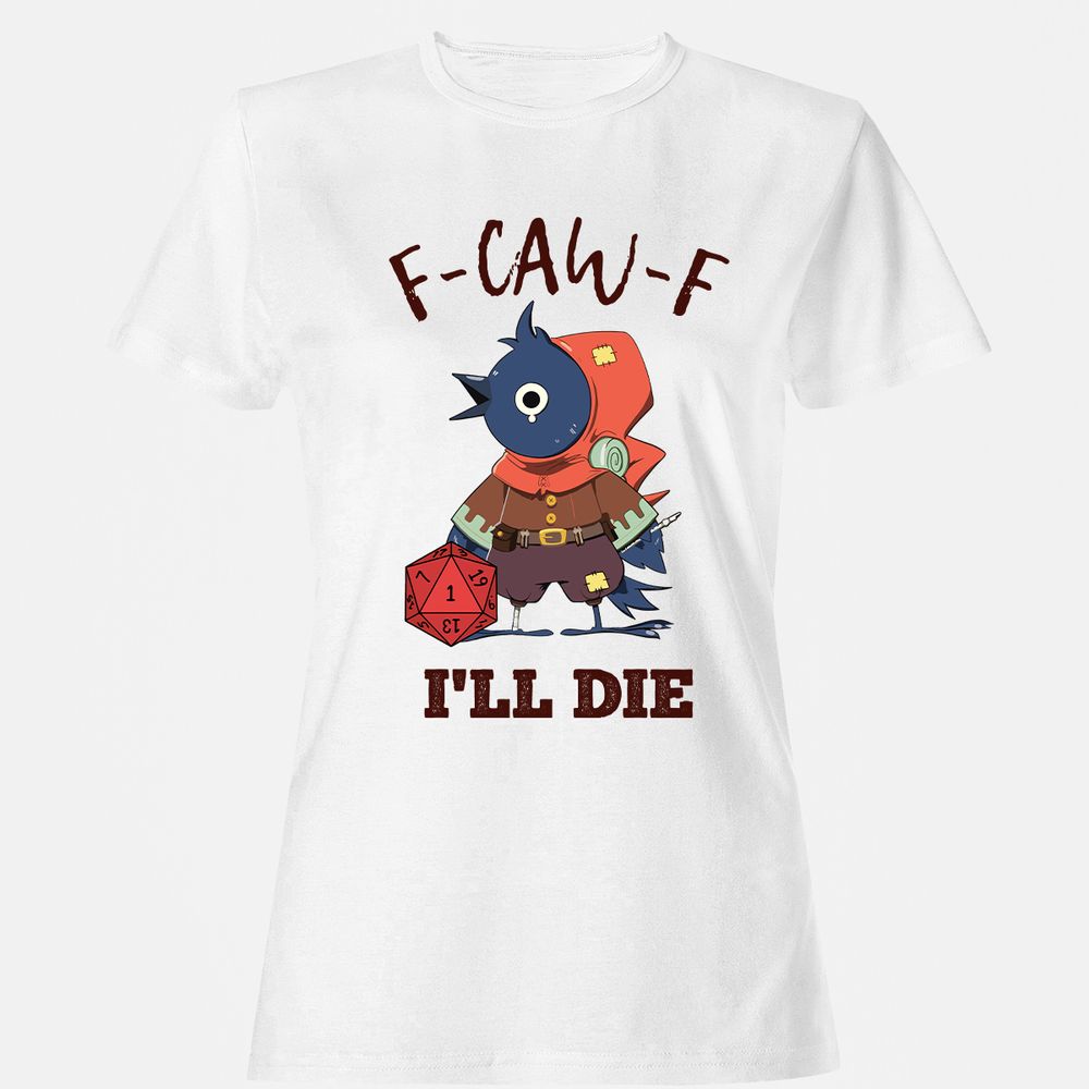Funny F-CAW-F Kenku Crow - White - 1