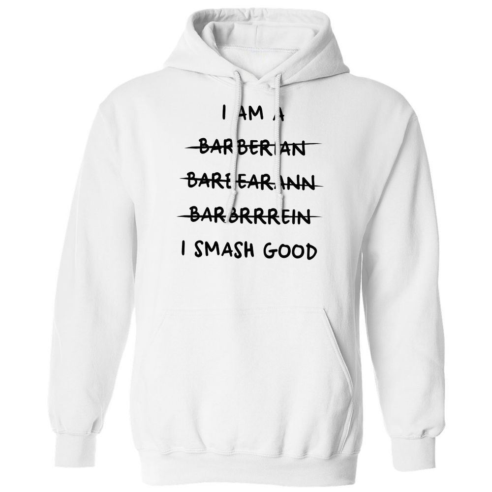 I Am A Barbarian Classic Unisex Hoodie - White - 1