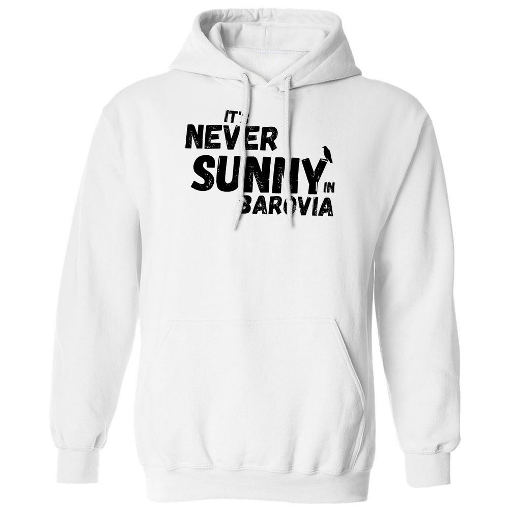 It's Never Sunny In Barovia Classic Unisex Hoodie - White - 1