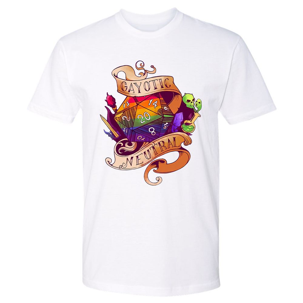 Gayotic Neutral Premium Unisex T-Shirt - White - 1