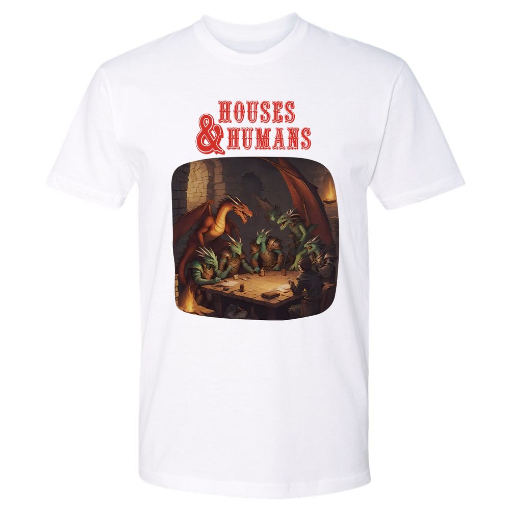 Houses And Humans Premium Unisex T-Shirt - White - 1