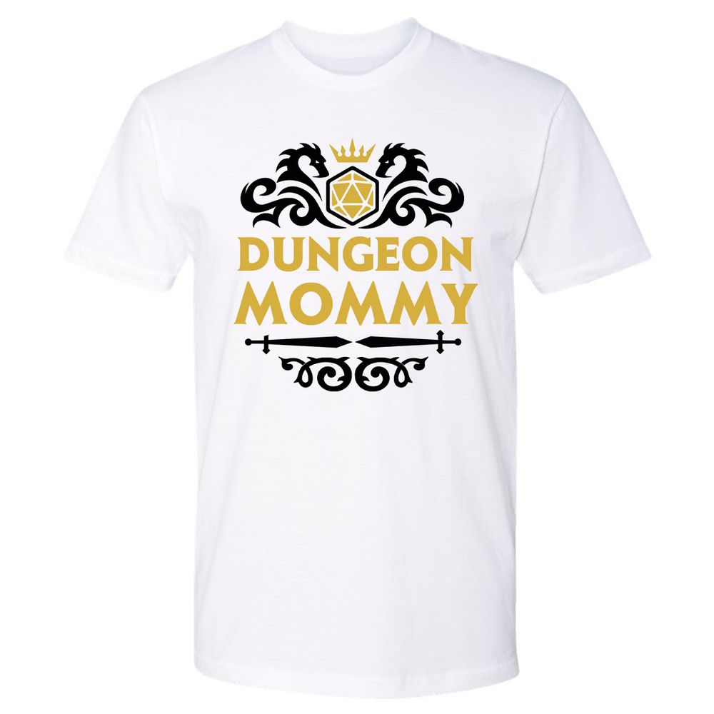 Dungeon Mommy Premium Unisex T-Shirt - White - 1