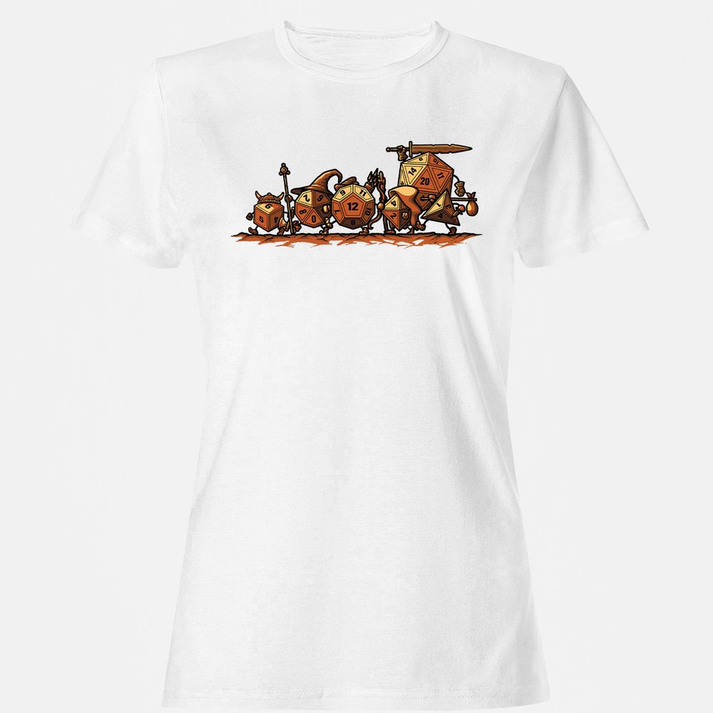 Fellowship Of The Dices Women's T-Shirt - White - 1