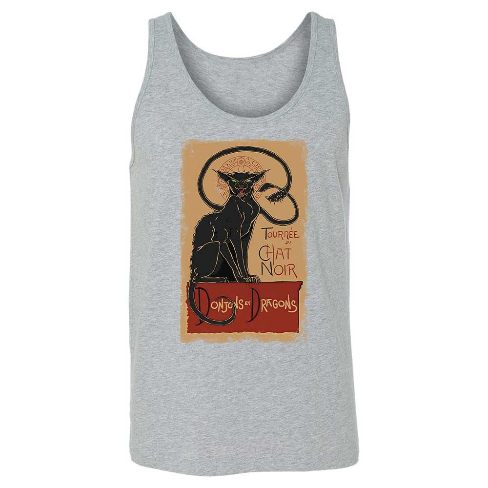 Tournee Du Chat Noir Unisex Jersey Tank - Athletic Heather - 10