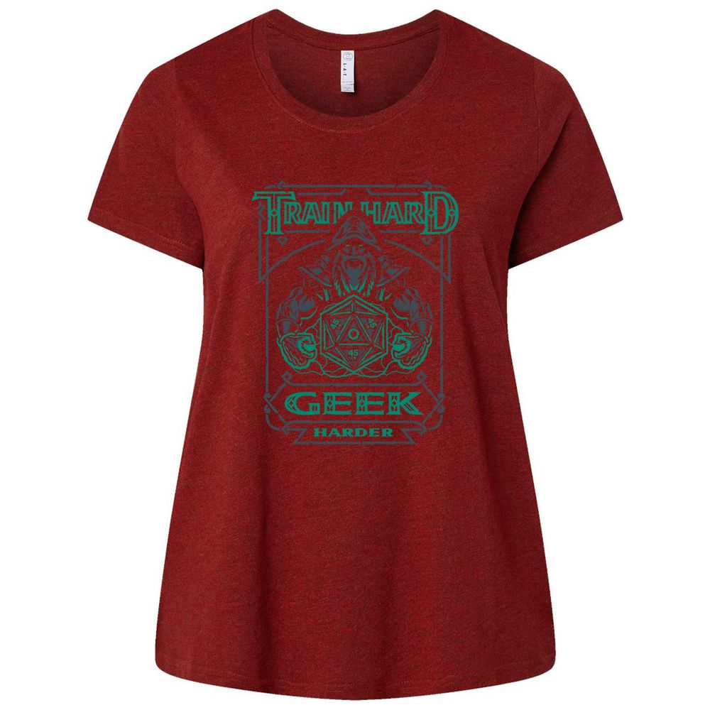 Train Hard, Geek Harder - Cardinal - 10