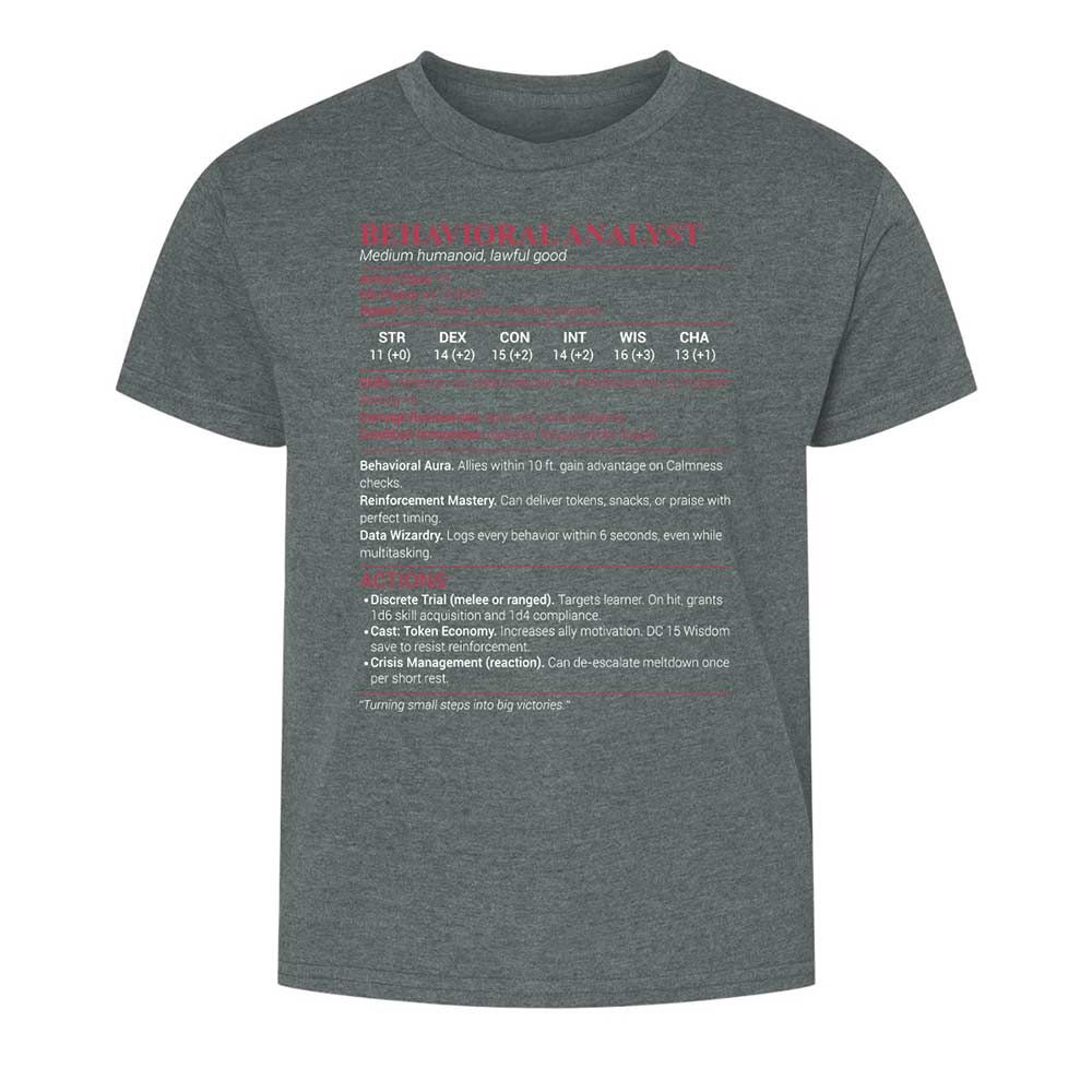 Behavioral Analyst - Dark Heather - 10