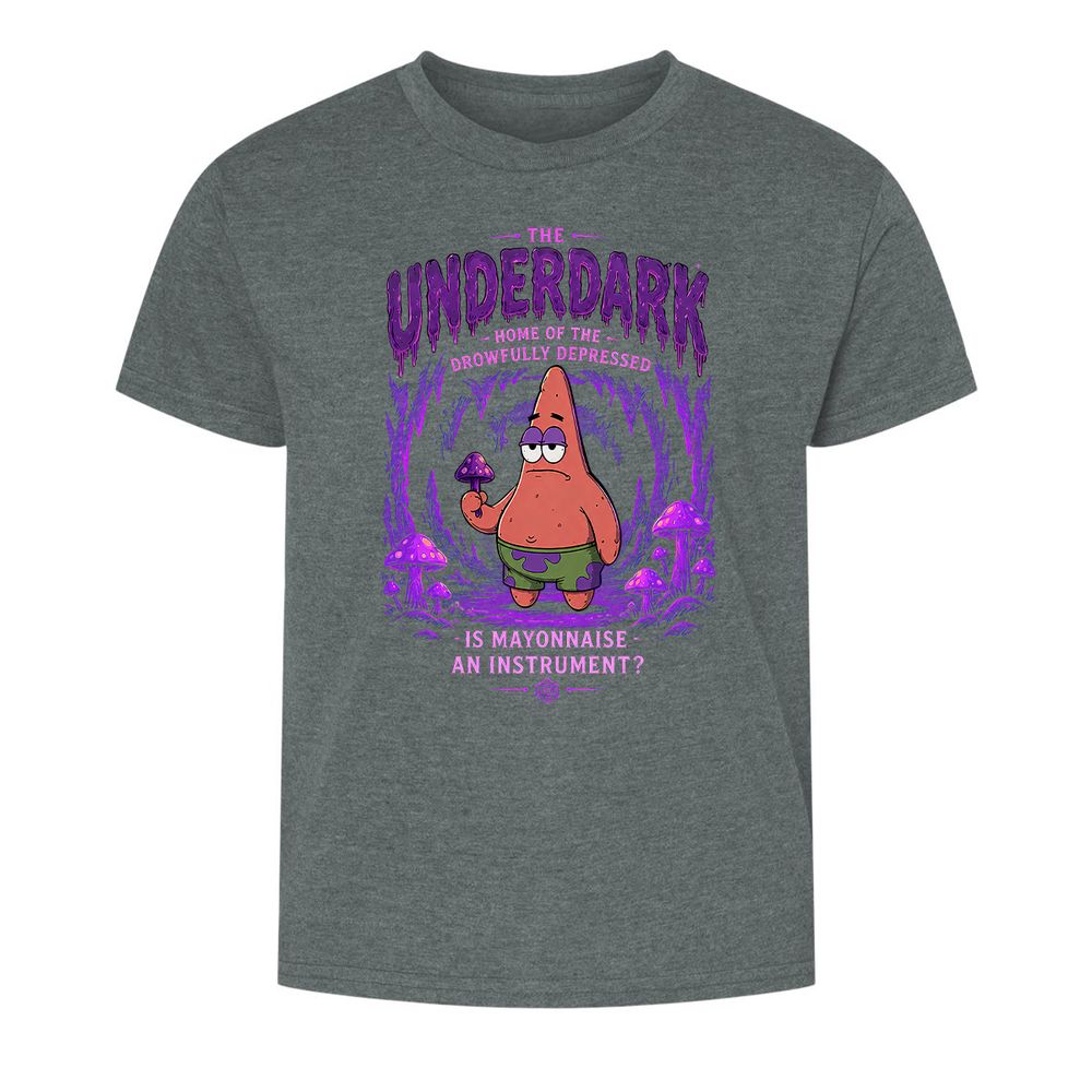 The Underdark Kids T-Shirt - Dark Heather - 10