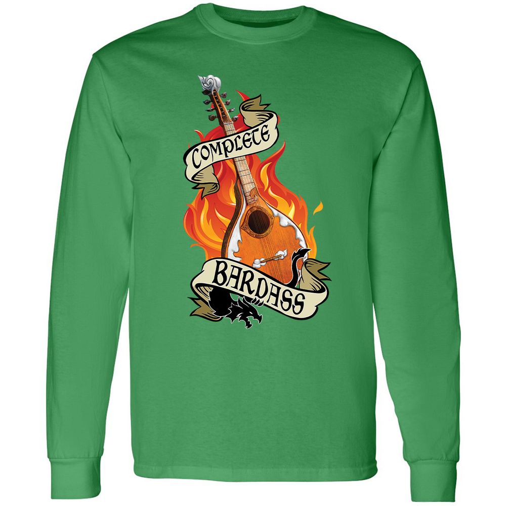 Complete Bardass Long Sleeve T-Shirt - Irish Green - 10