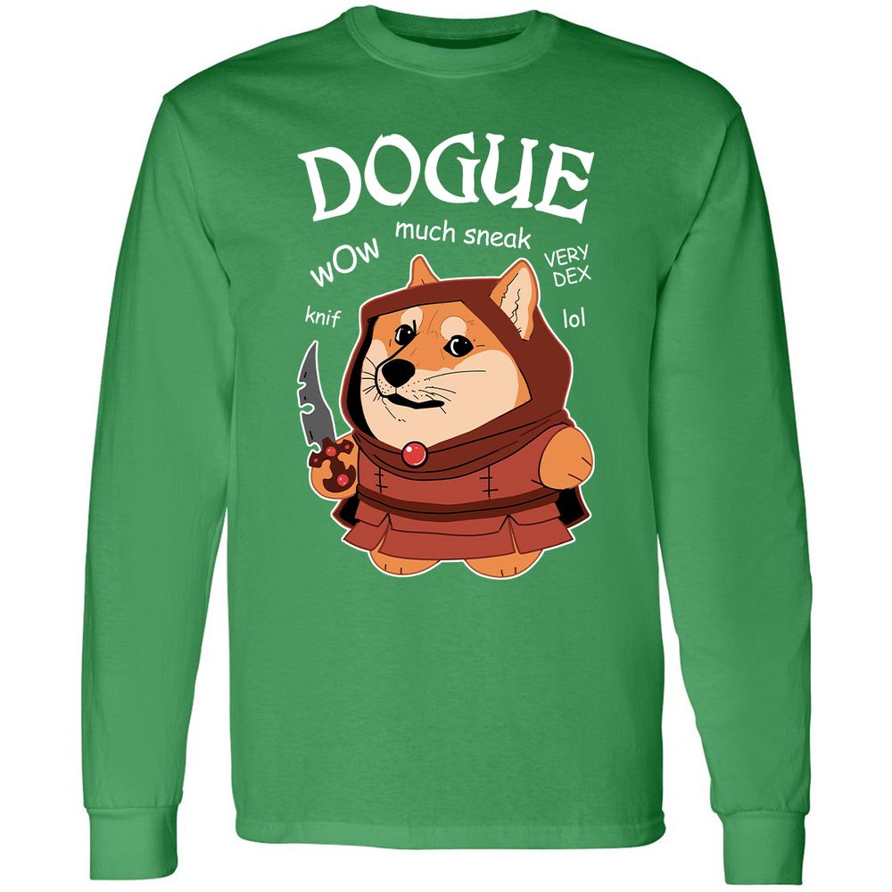 Dogue Class Long Sleeve T-Shirt - Irish Green - 10