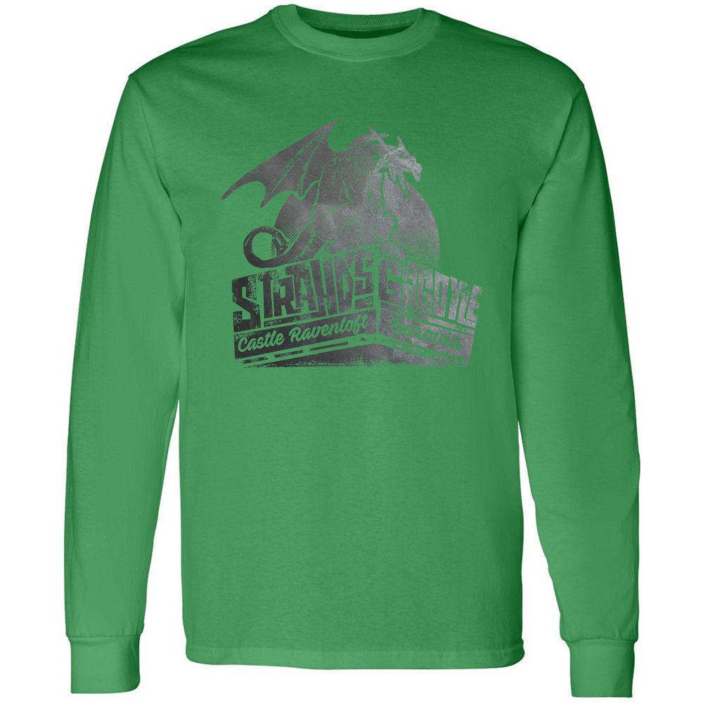 Strahd’s Gargoyle Long Sleeve T-Shirt - Irish Green - 10