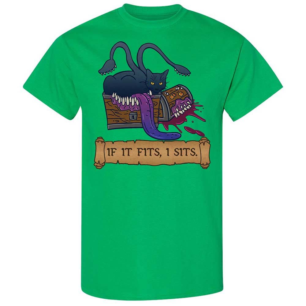 If It Fits I Sits Classic Unisex T-Shirt - Irish Green - 10