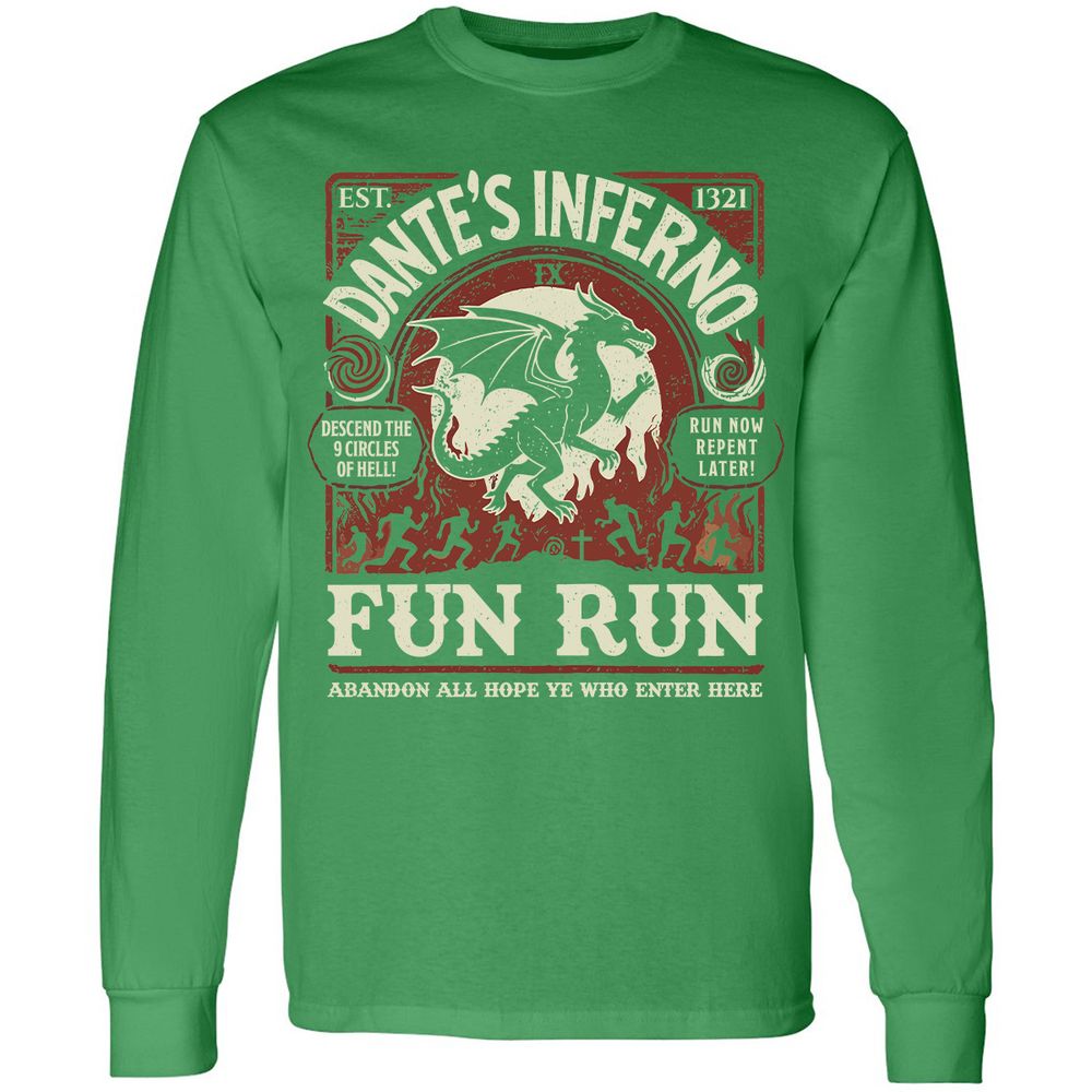 Dante’s Inferno Fun Run – Faerun Fantasy - Irish Green - 10